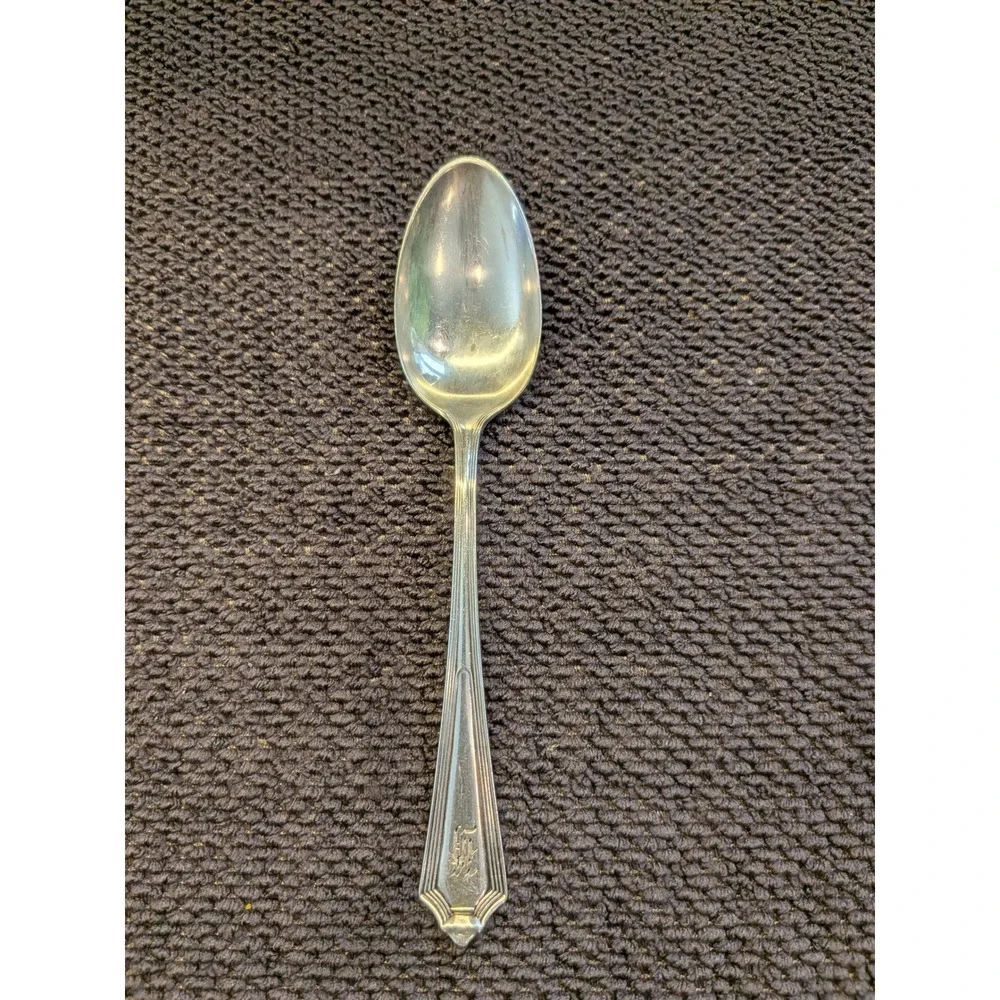 Vintage Gorham Fairfax Sterling Teaspoon – Rare Dated 1900-25-8-8 Heirloom